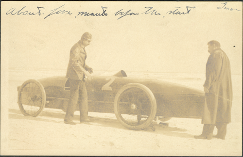Fred Marriott and The Rocket prior to 1907 Crash