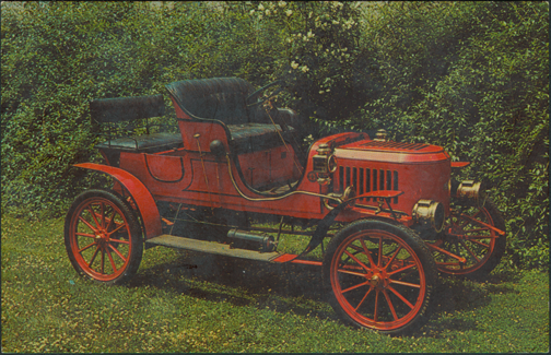 Auburn Heights 1908 Stanlely Steam Car Model EX, Photographed in 1961