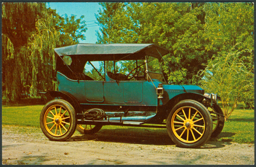 Floyd E. White Photo of Stanley Steam Car