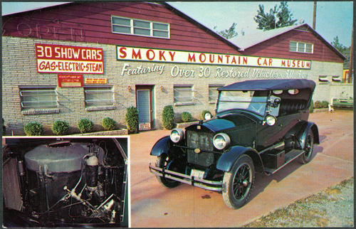 Smoky Mountain Car Museum 1922 Stanley Model 740