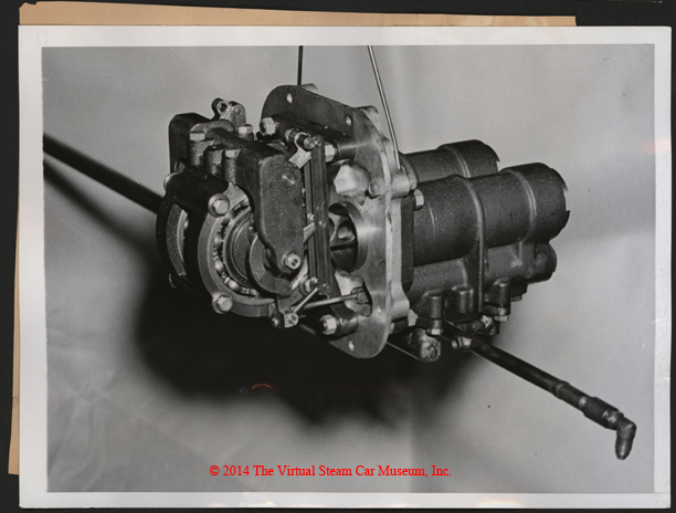 Steam Motors, Inc. Erik Delling, Newton, MA, June 1938, Two Cylinder Engine, Front