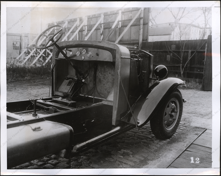 Steam Motors, Inc. Press Photograph, June 1, 1938, Two Ton Truck, Front
