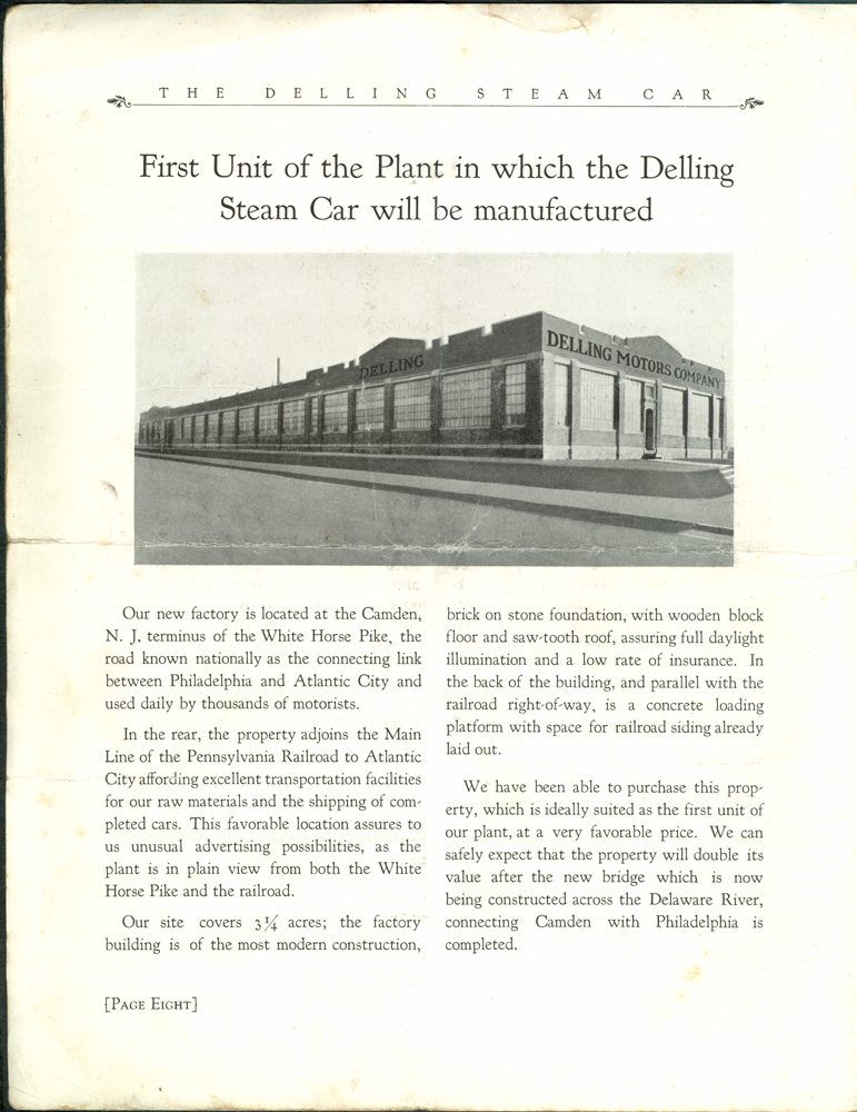 Delling Motor Company Brochure 
