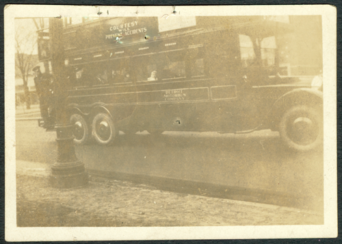 Detroit Motor Bus December 1924