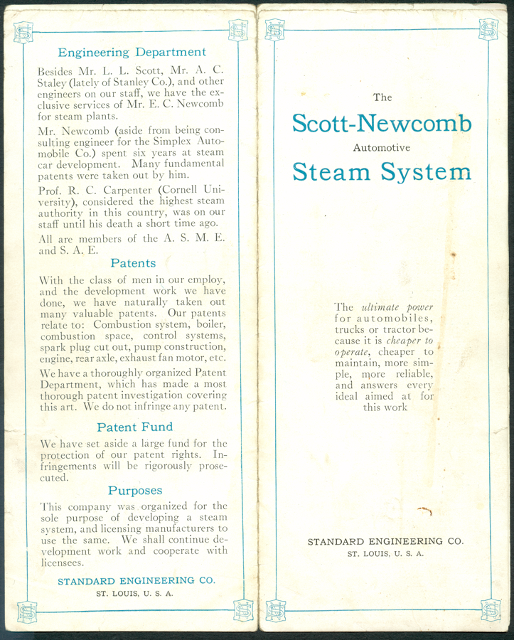Standard Engineering Scott-Newcomb Brochure