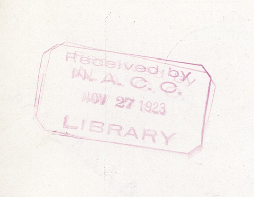 Cooper-Stewart Engineering Company, Ltd., November 10, 1923, Searchlight Borchure, Reverse