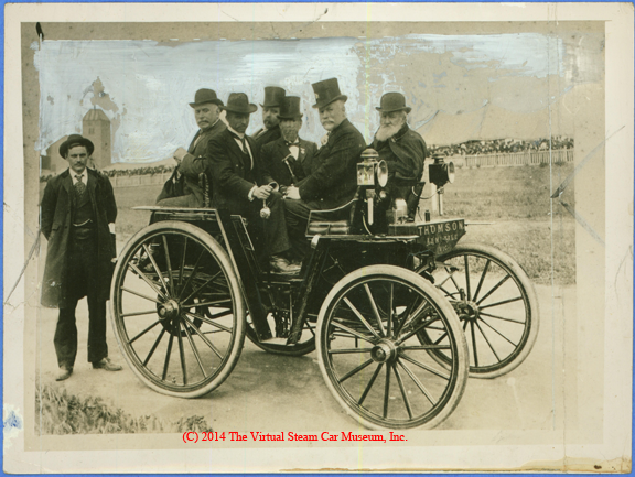 Herbert Thomson Steam Car, Australia, 1898