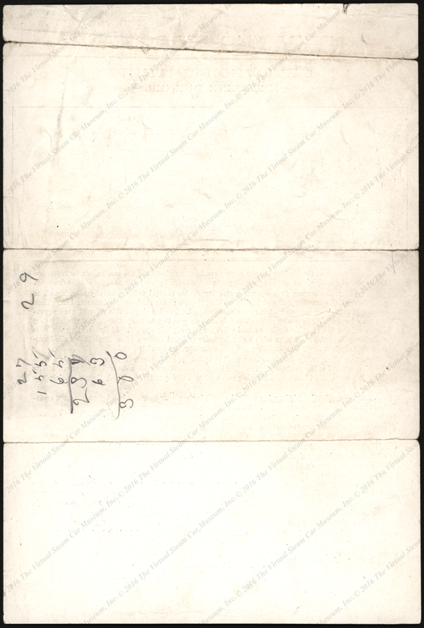 E. C. Walker Manufacturing Company, Kerosene Burner Instructions, 1905 Reverse