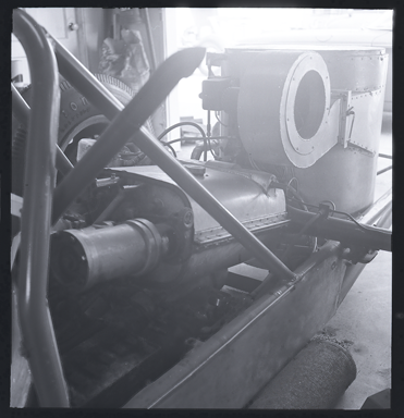 Ford Walters Steam Powered Dragster, Engine Detail