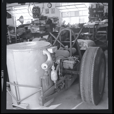 Ford Walters Steam Powered Dragster, Engine Detail