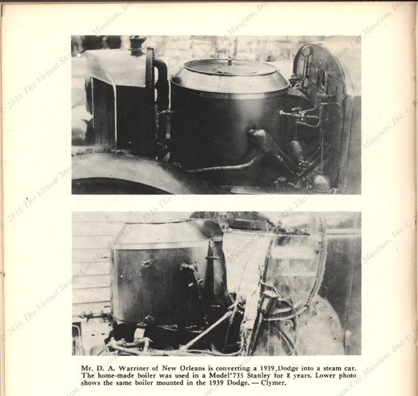 David A. Warriner, Postcards and Images, New Orleans, LA 1948, Clymer p. 190